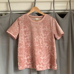 Crushed velvet blouse / tee